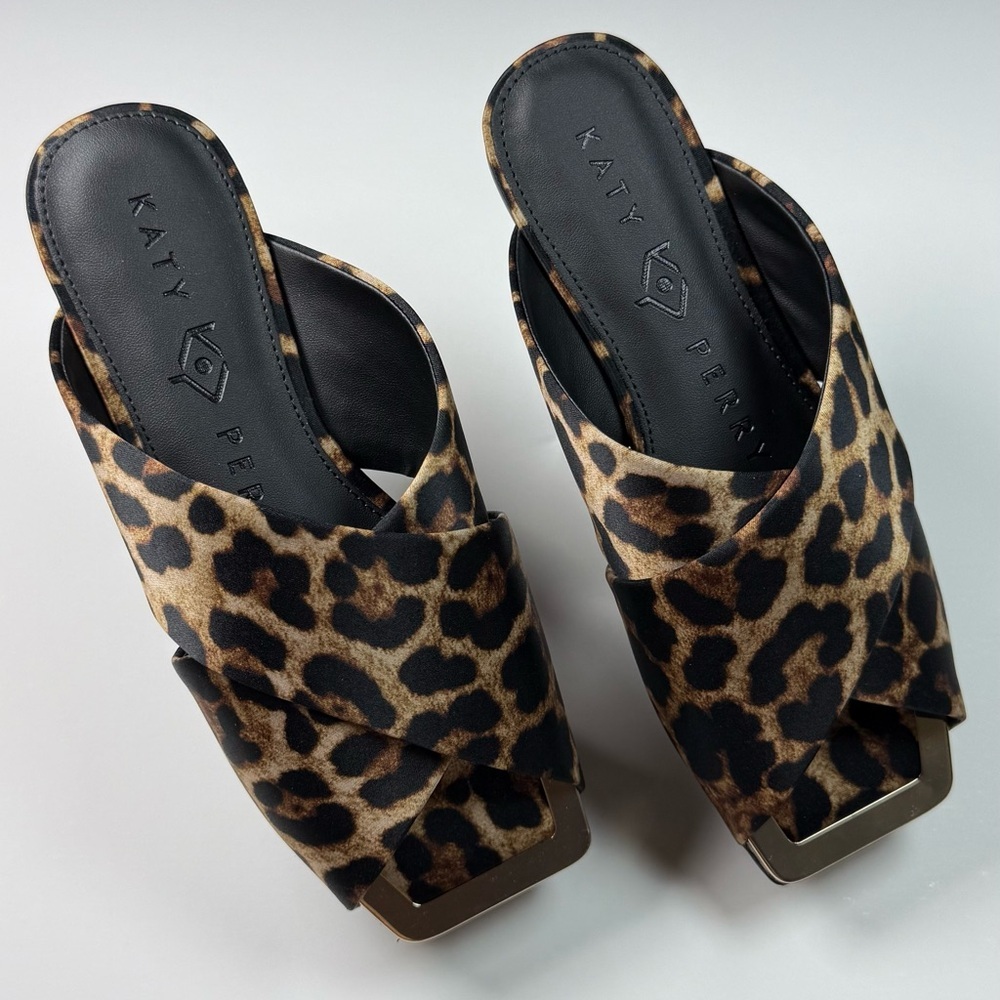 Katy Perry Collections Animal Print Mules - NWOT
